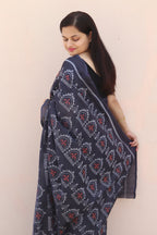Earthyweaves Ekantika Sambalpuri Saree | Grocsy