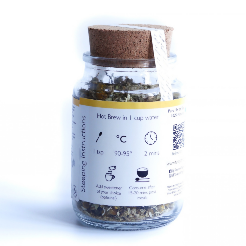 Tassyam Organics Beauty Sleep Chamomile Herbal Tisane | Grocsy
