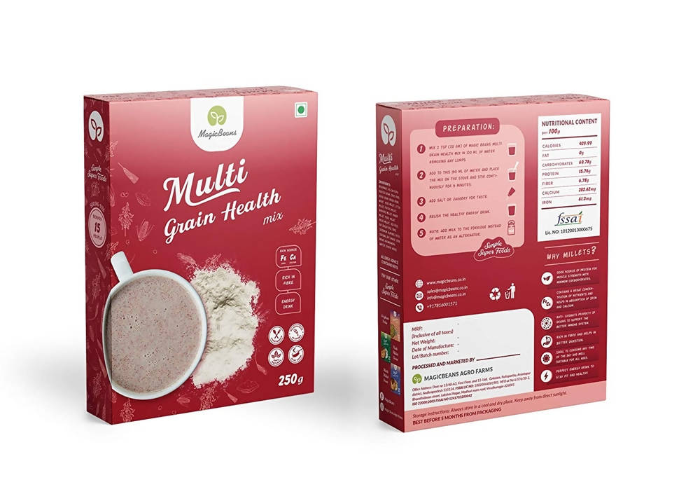 Magicbeans Multi Grain Health Mix | Grocsy