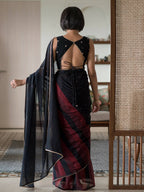 Suta Multi Color Woven Design Pure Cotton Saree | Grocsy