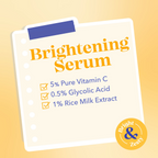 Blue Heaven Brightening 5% Vitamin C Face Serum For Brightening & Glowing Skin | Grocsy