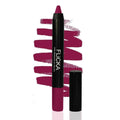 FLiCKA Lasting Lipsence Crayon Lipstick 07 I Am Single - Purple | Grocsy