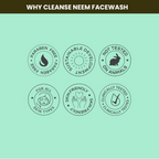 Cleanse Ayurveda Purifying Neem Face Wash | Grocsy