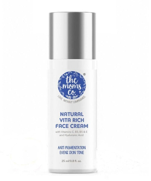 The Moms Co Natural Vita Rich Face Cream | Grocsy