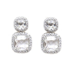 Diamond Duet Studs- Ruby Raang | Grocsy