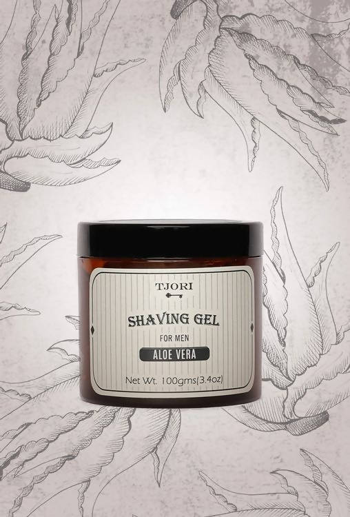 Tjori Aloe Vera Shaving Gel For Men | Grocsy