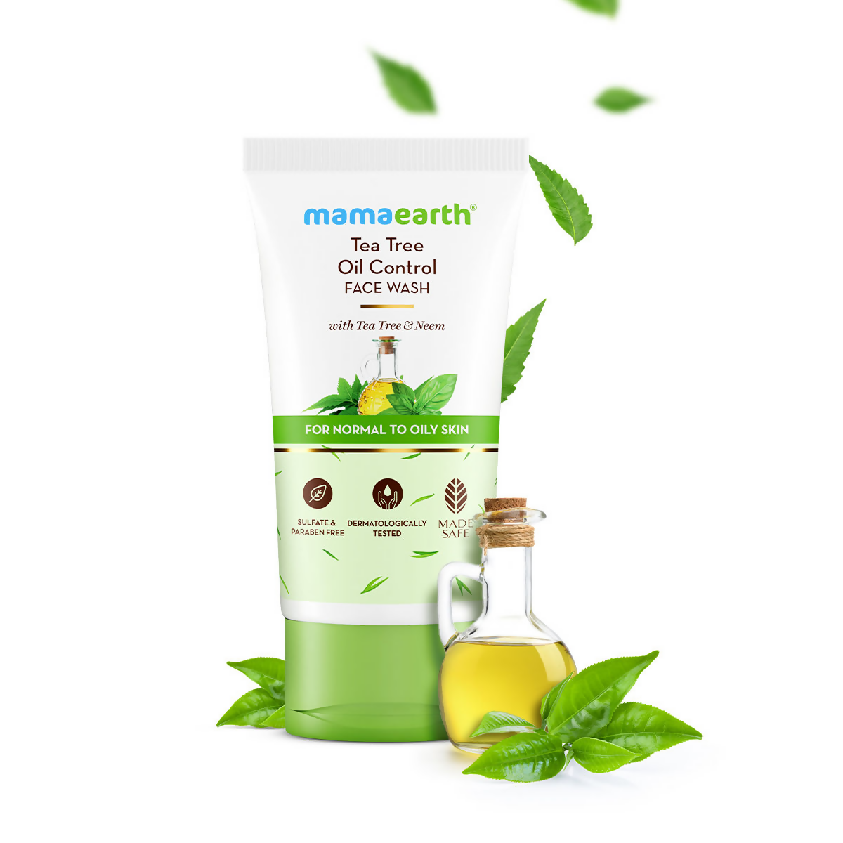 Mamaearth Tea Tree Oil Control Face Wash | Grocsy