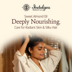 Indulgeo Essentials Cold Pressed Sweet Almond Oil | Grocsy