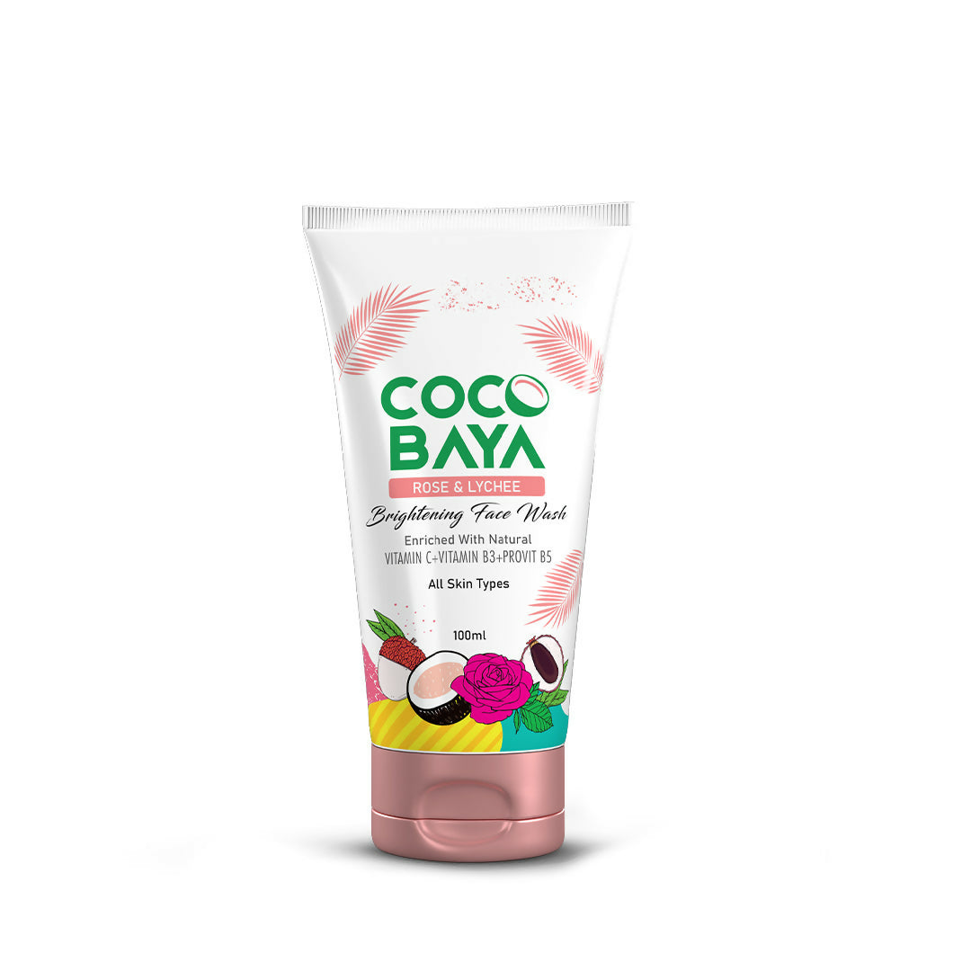 Cocobaya Rose & Lychee Face Wash | Grocsy