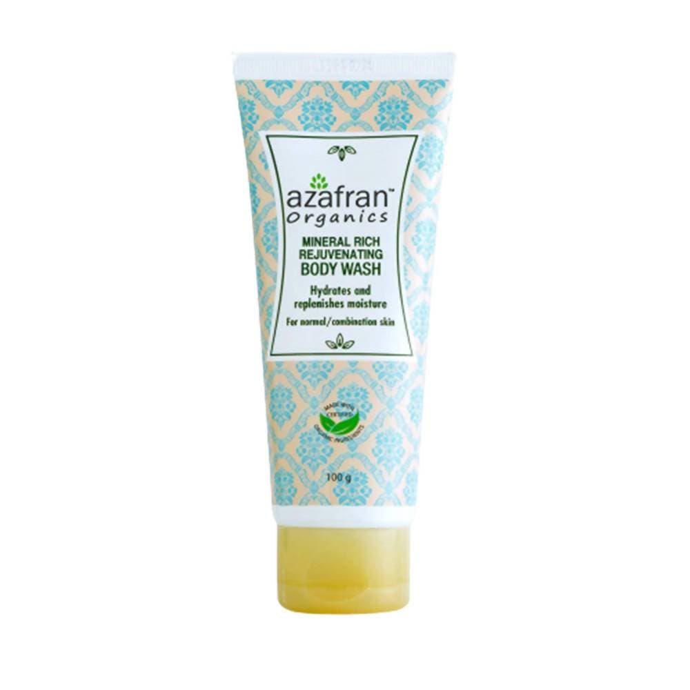 Azafran Organics Mineral Rich Rejuvenating Body Wash | Grocsy