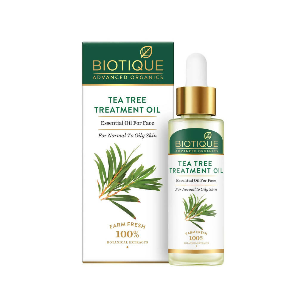 Biotique Tea Tree Treatment Face Oil | Grocsy