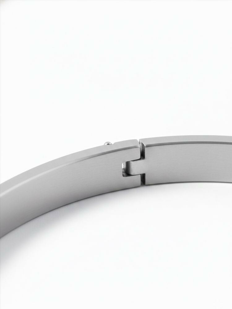 NVR Men's Silver Kada Bracelet | Grocsy