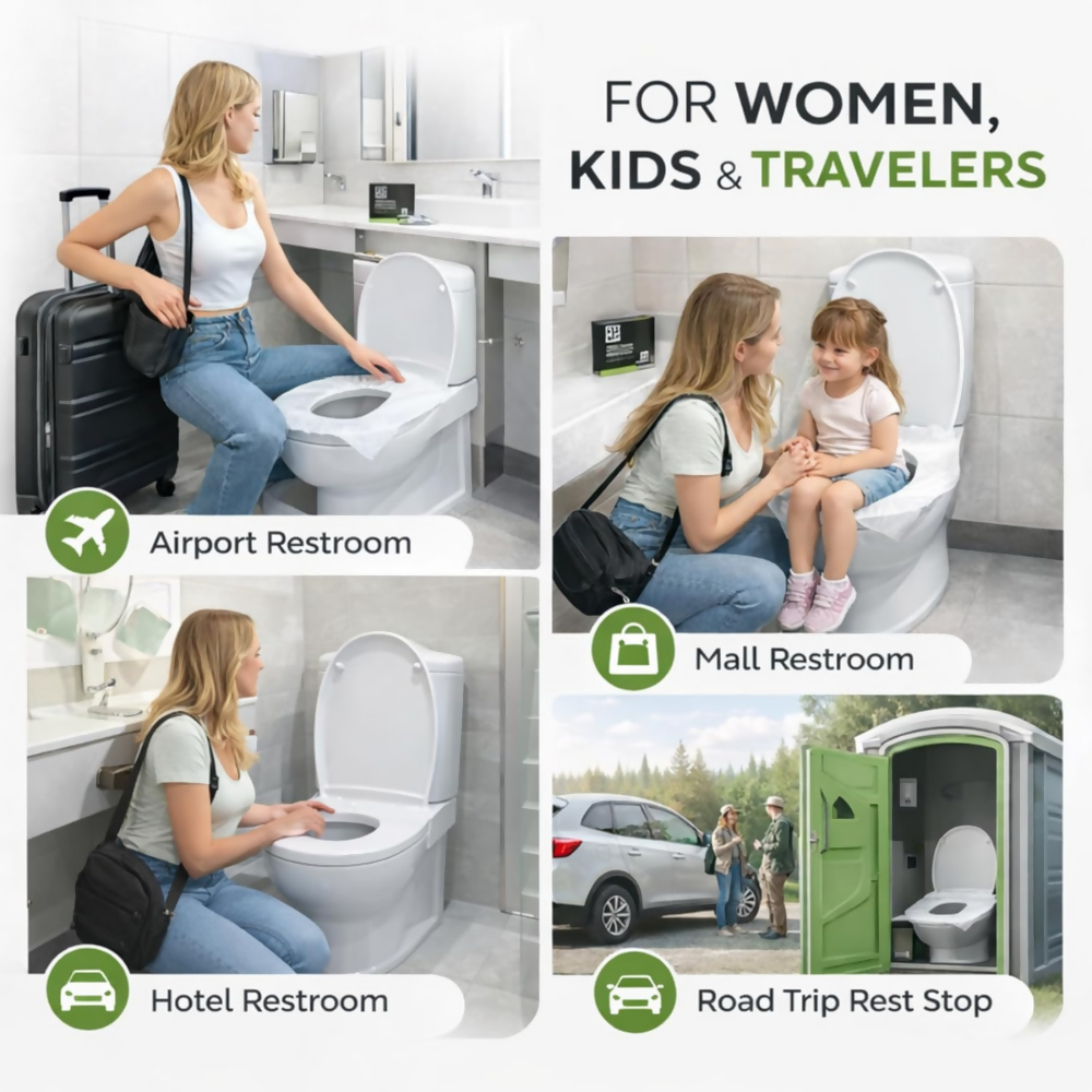 Pee Safe Disposable Toilet Seat Covers | Grocsy