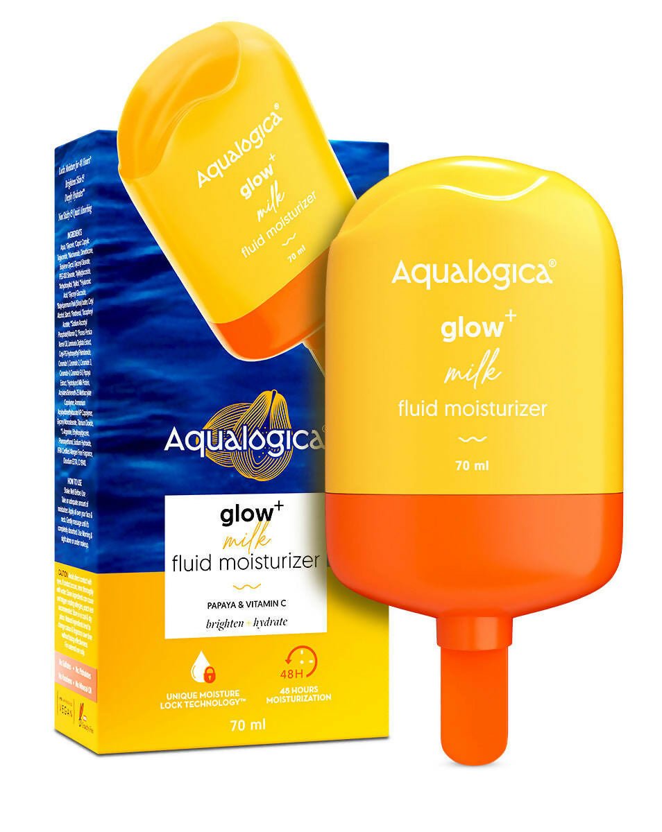 Aqualogica Glow+ Milk Fluid Moisturizer | Grocsy