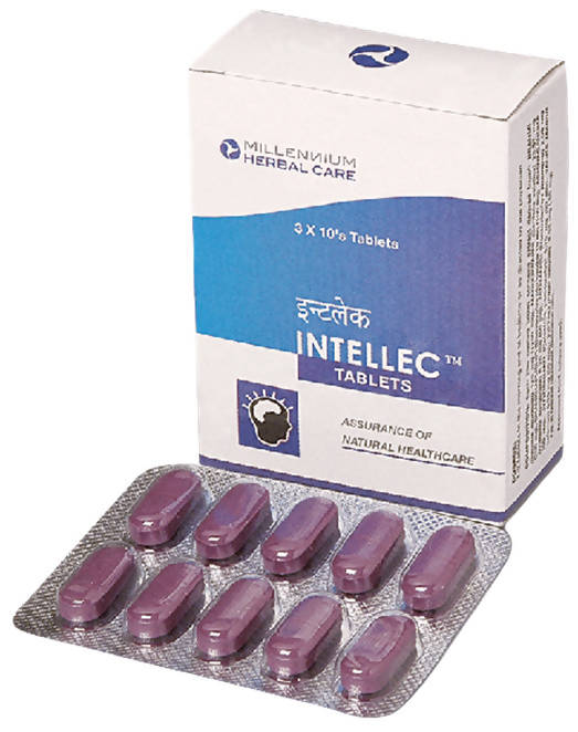 Millennium Herbal Intellec Tablets | Grocsy