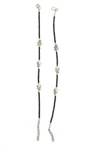Mominos Fashion Kamal Johar Oxidised Elephant Design Silver/Black Anklets | Grocsy