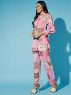 Myshka Women Multi - Printed Bling & Sparkly Co-Ords | Grocsy