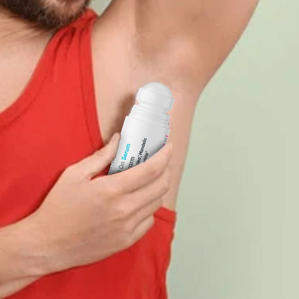 Cos-IQ Brightening Underarm Roll On Serum For Men, With Bioecolea, Mandelic Acid and Bio White | Grocsy