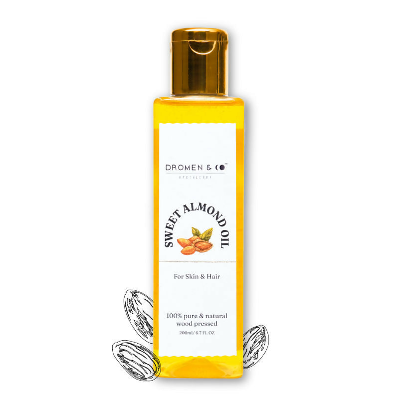 Dromen & Co Sweet Almond Oil For Skin & Hair | Grocsy