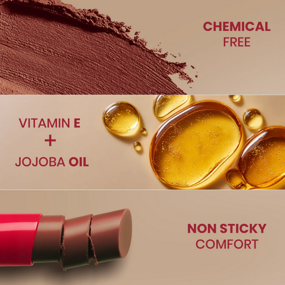 NY Bae Transfer-proof Matte Crayon Lipstick – Macaroon 04 | Grocsy