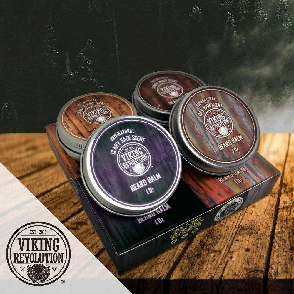 Viking Revolution Beard Balm Combo | Grocsy