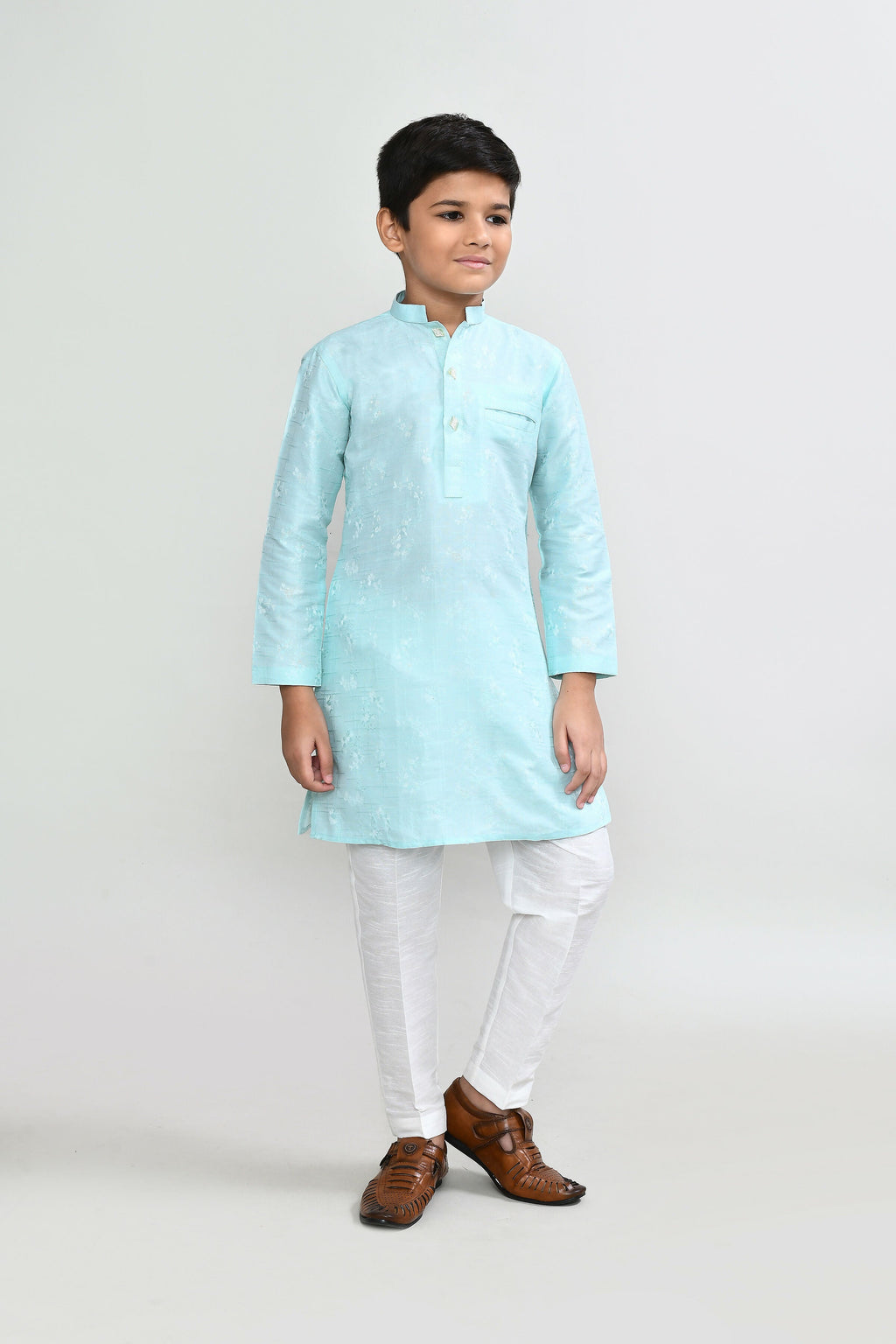 Joban Fashion Cotton Pink Kurta With Straight Fit Pant | Grocsy