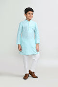 Joban Fashion Cotton Pink Kurta With Straight Fit Pant | Grocsy