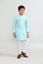 Joban Fashion Cotton Pink Kurta With Straight Fit Pant | Grocsy