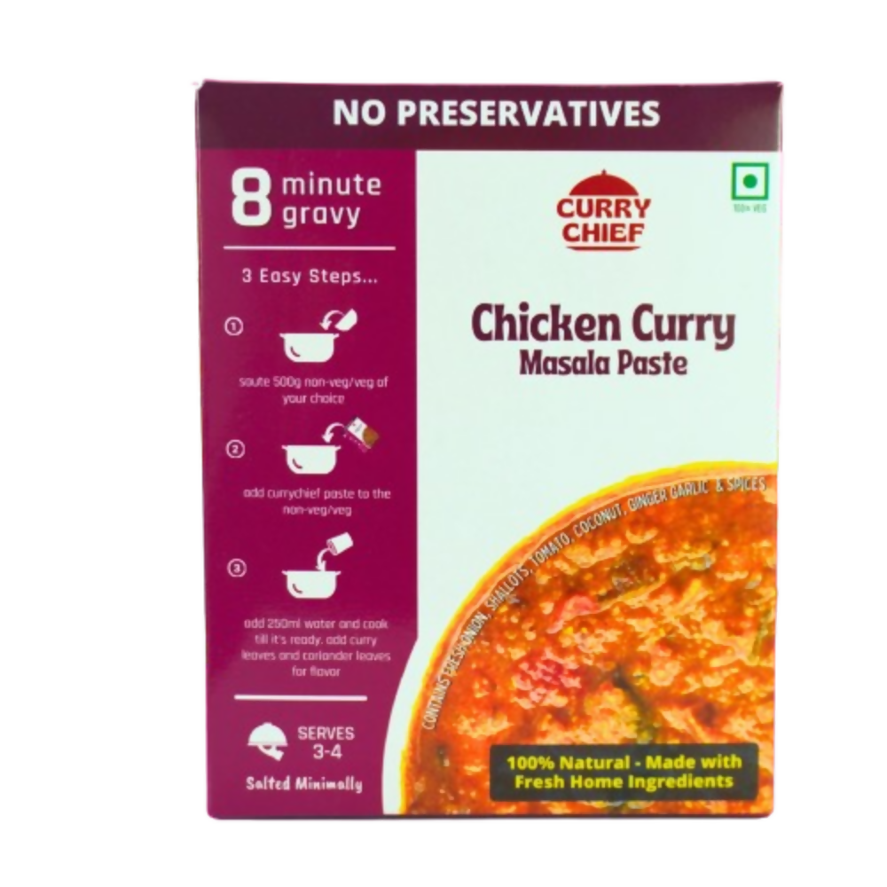 CurryChief 8 Minute Chicken Curry Masala Paste | Grocsy
