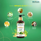 Medimade Wellness Flakes Free Anti Dandruff Shampoo with Tea Tree and Ginger Oil | Grocsy
