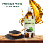 Organic Mandya Sesame Oil | Grocsy