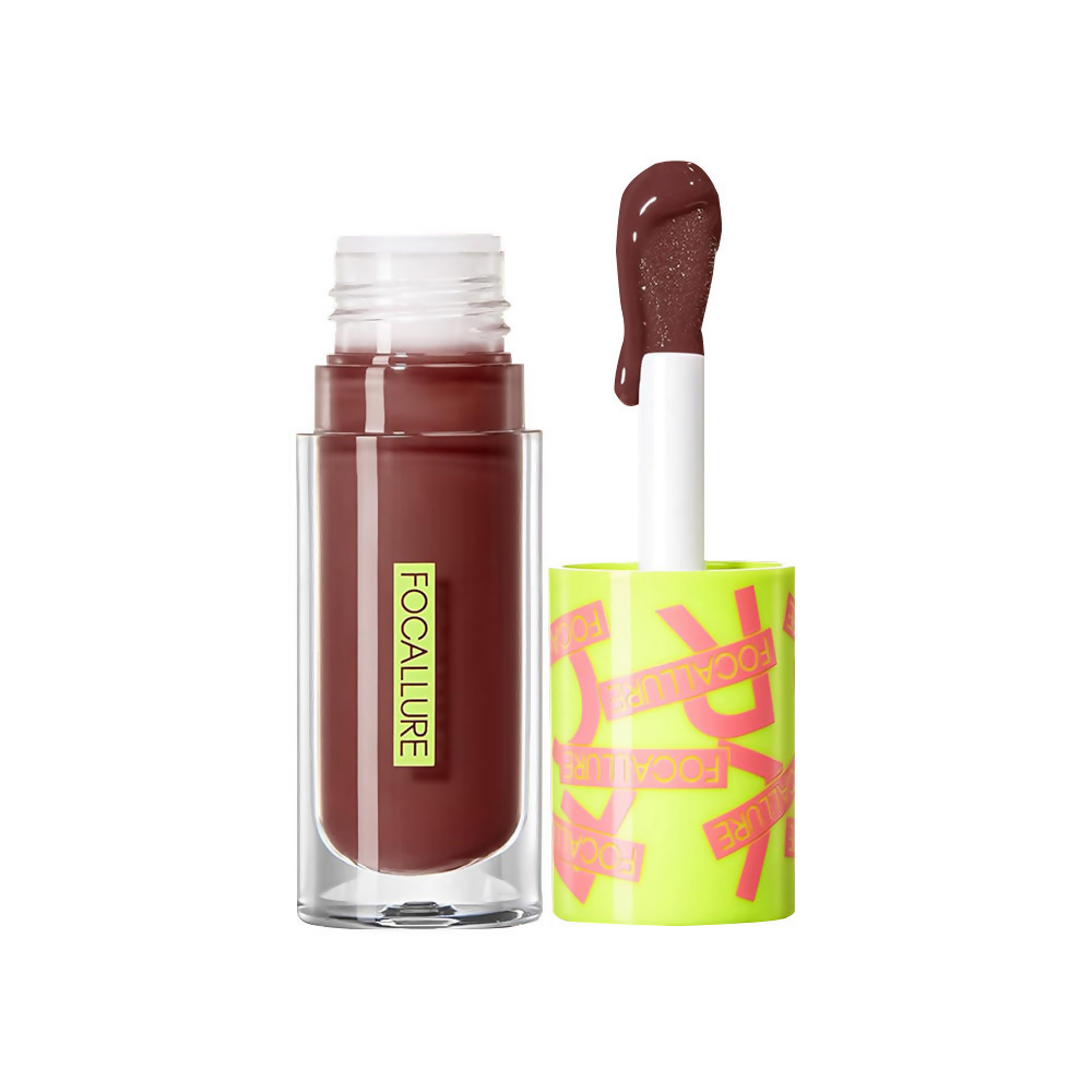 Focallure Shine Infused Lip Oil - Drip Coffee | Grocsy