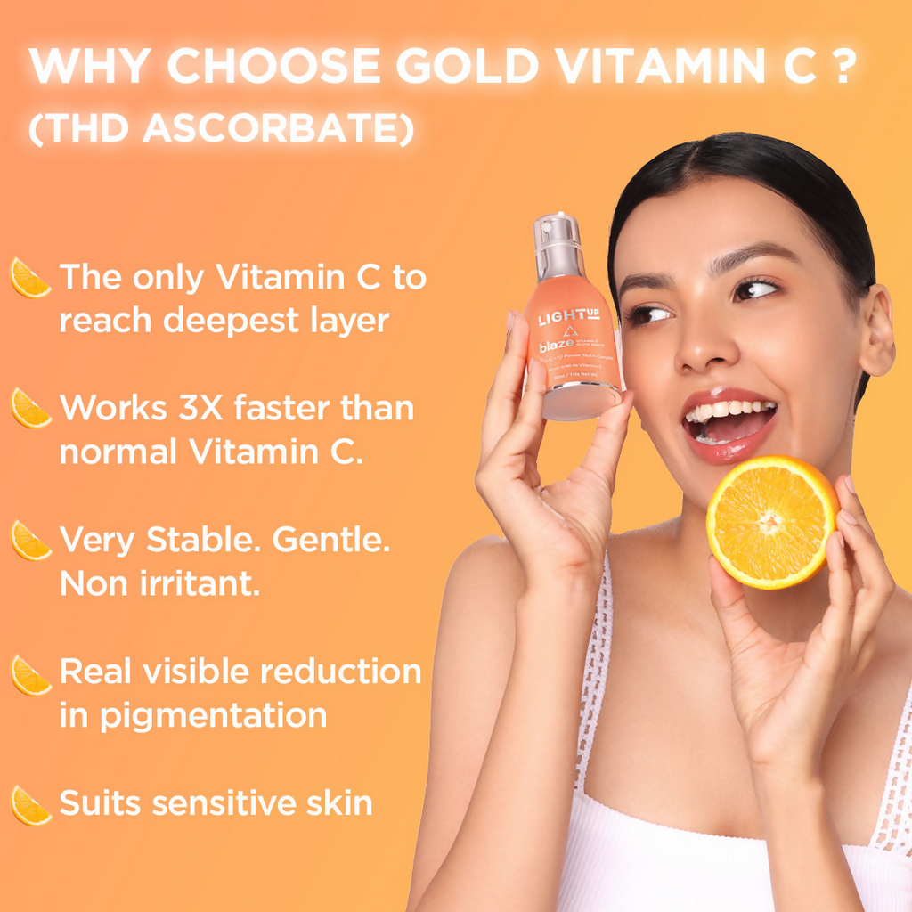 Light Up Thd Ascorbate Vitamin C Face Serum For Glowing Skin | Grocsy