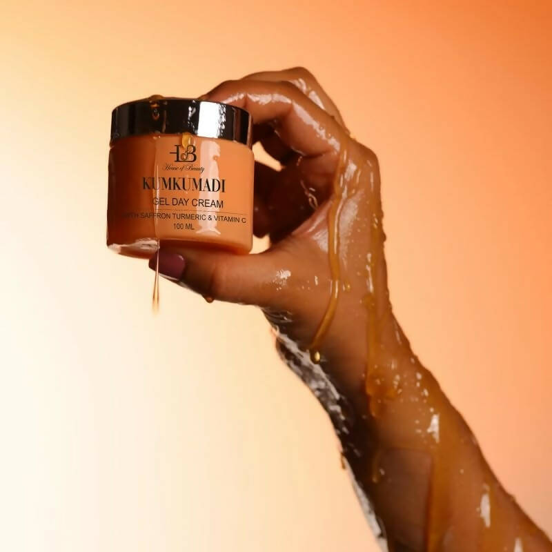 House Of Beauty Kumkumadi Gel Cream With Saffron | Grocsy