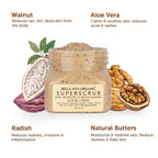 Bella Vita Organic SuperScrub Dirt Removal & Skin Brightening Scrub Creme | Grocsy