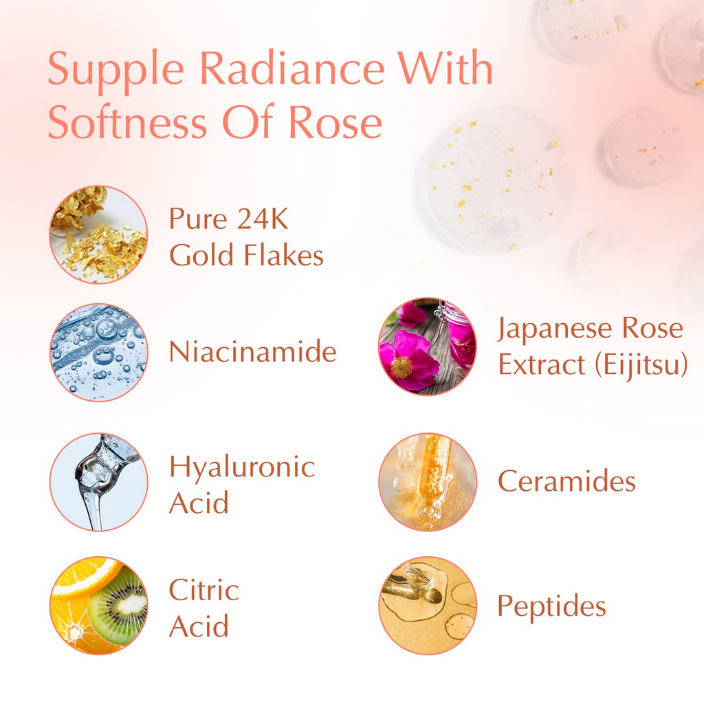 Bio Essence 24K Rose Gold Face Toner | Grocsy