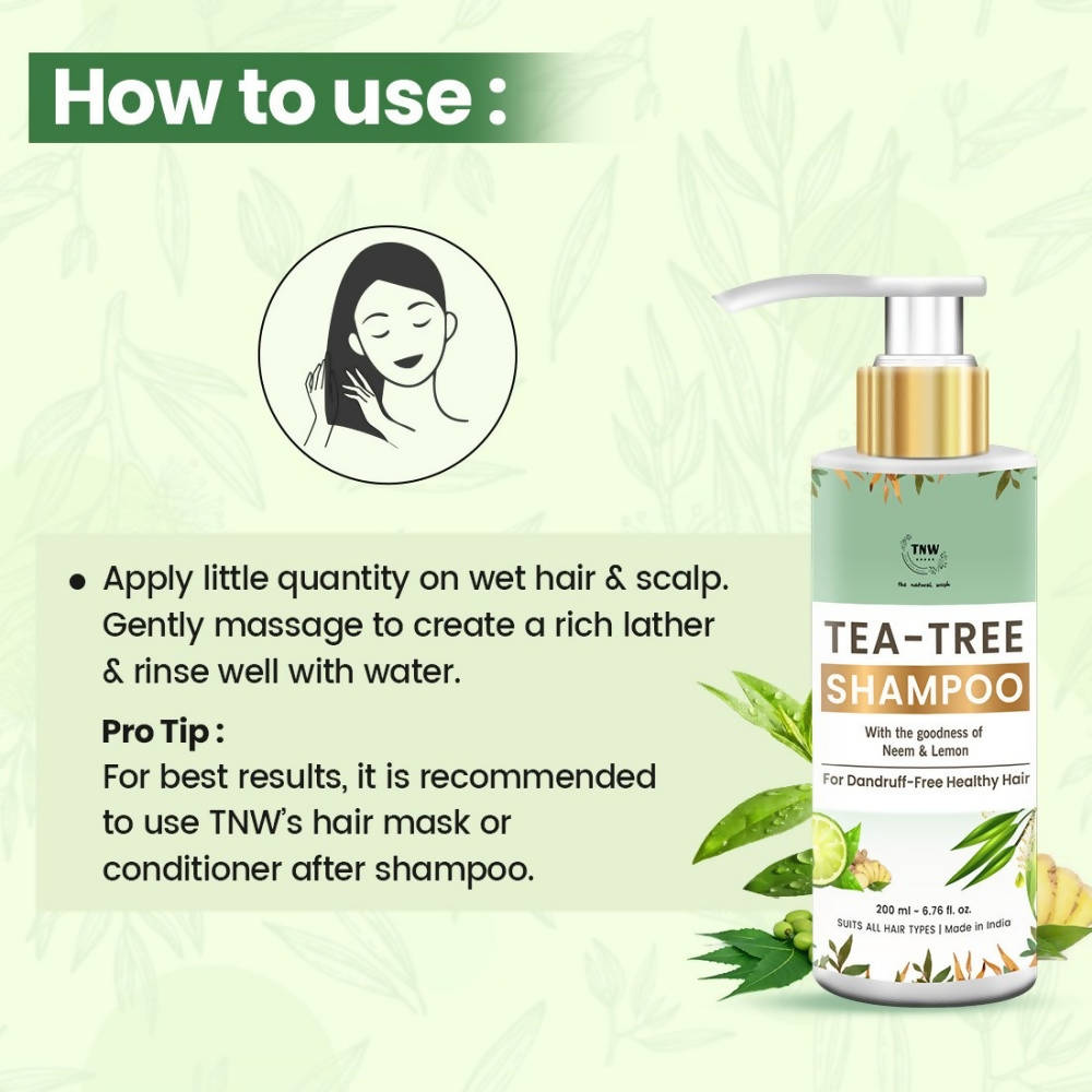 The Natural Wash Tea Tree Shampoo | Grocsy