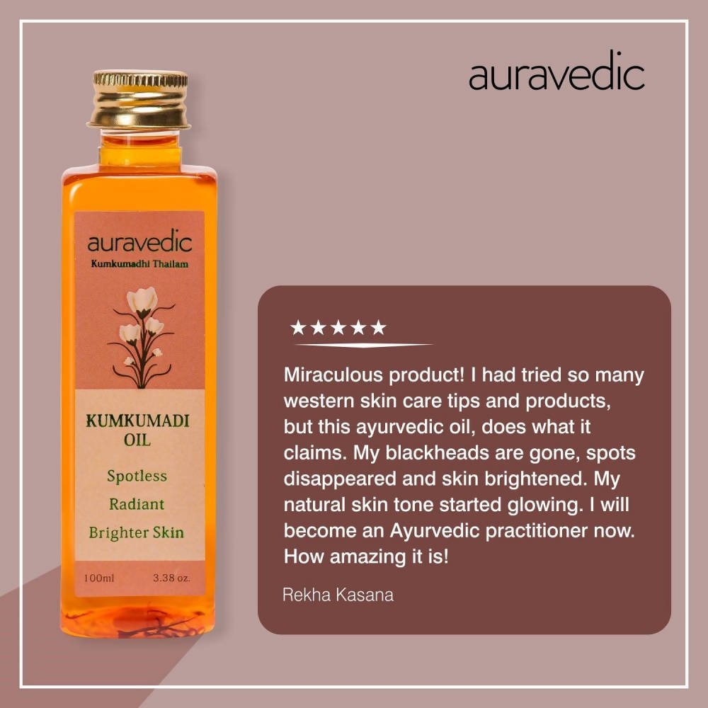 Auravedic Kumkumadi Oil | Grocsy