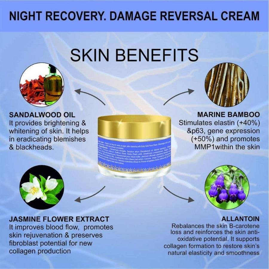 Body Gold Night Care Cream | Grocsy