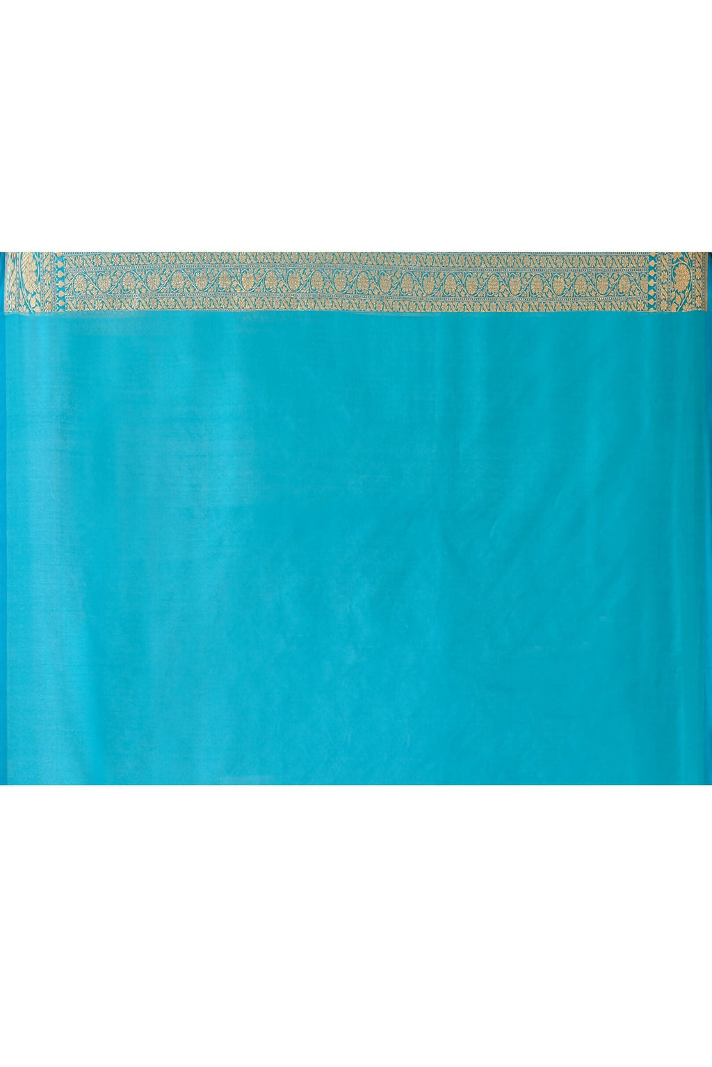 Joban Fashion Aqua Soft Pure Handloom Banarasi Silk Saree | Grocsy