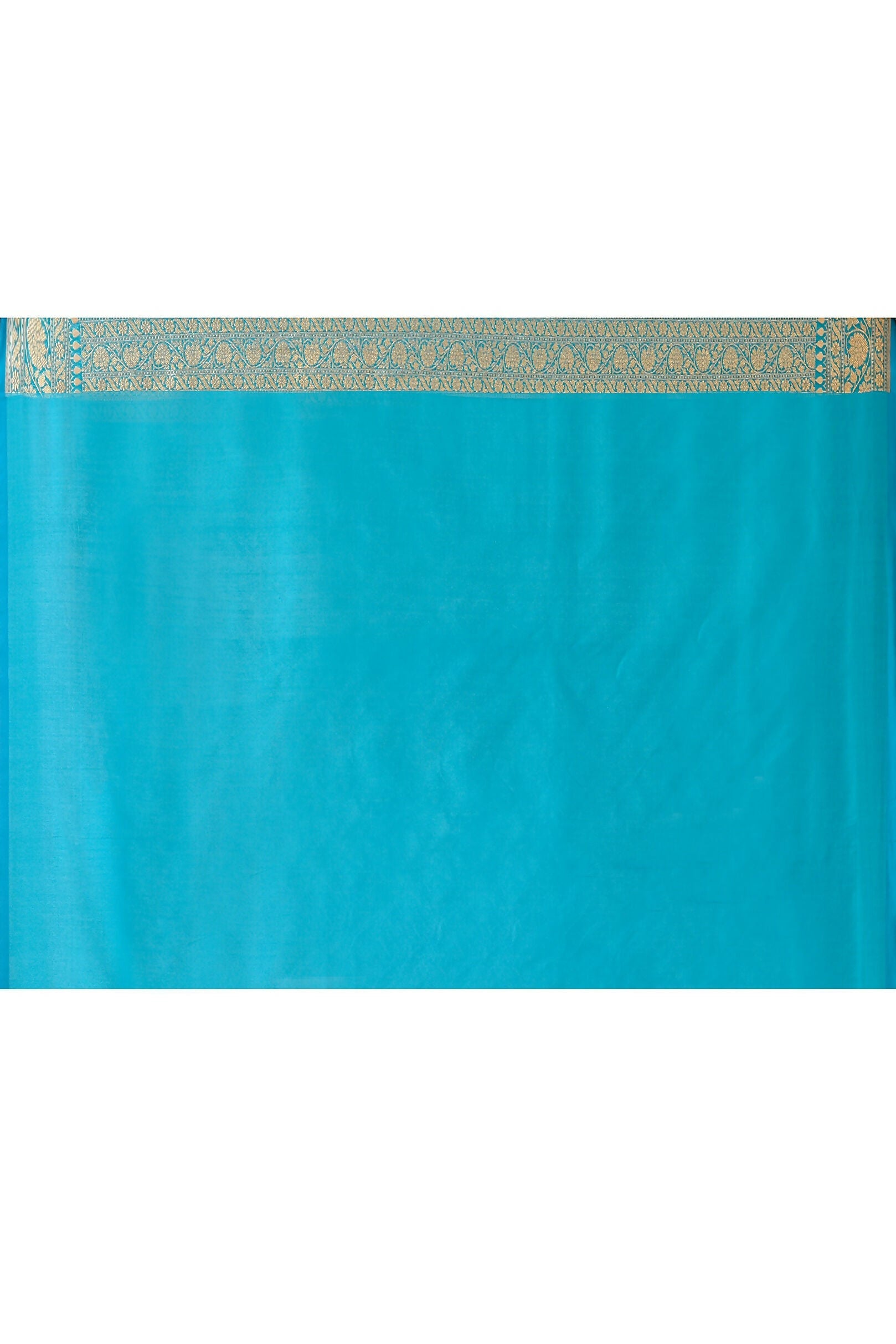 Joban Fashion Aqua Soft Pure Handloom Banarasi Silk Saree | Grocsy