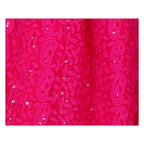 Akarshan viscose Lukhnowi Chikankari Anarkali kurta with leggings - Pink | Grocsy