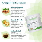 Kulsum's Kaya Kalp Croppeel Pack For De-pigmentation & Scar Reduction | Grocsy