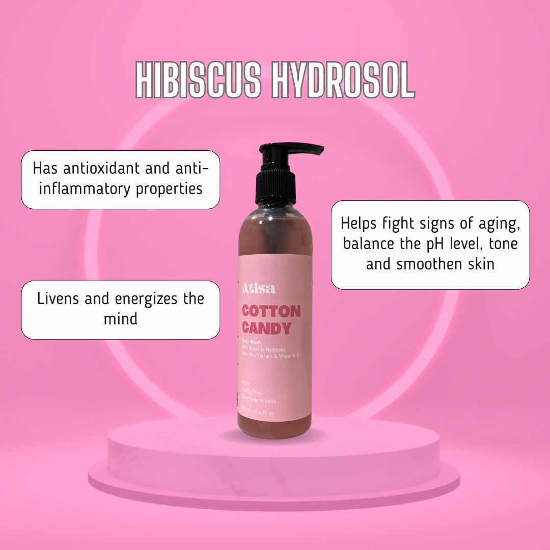 Atisa Cotton Candy Body Wash | Grocsy