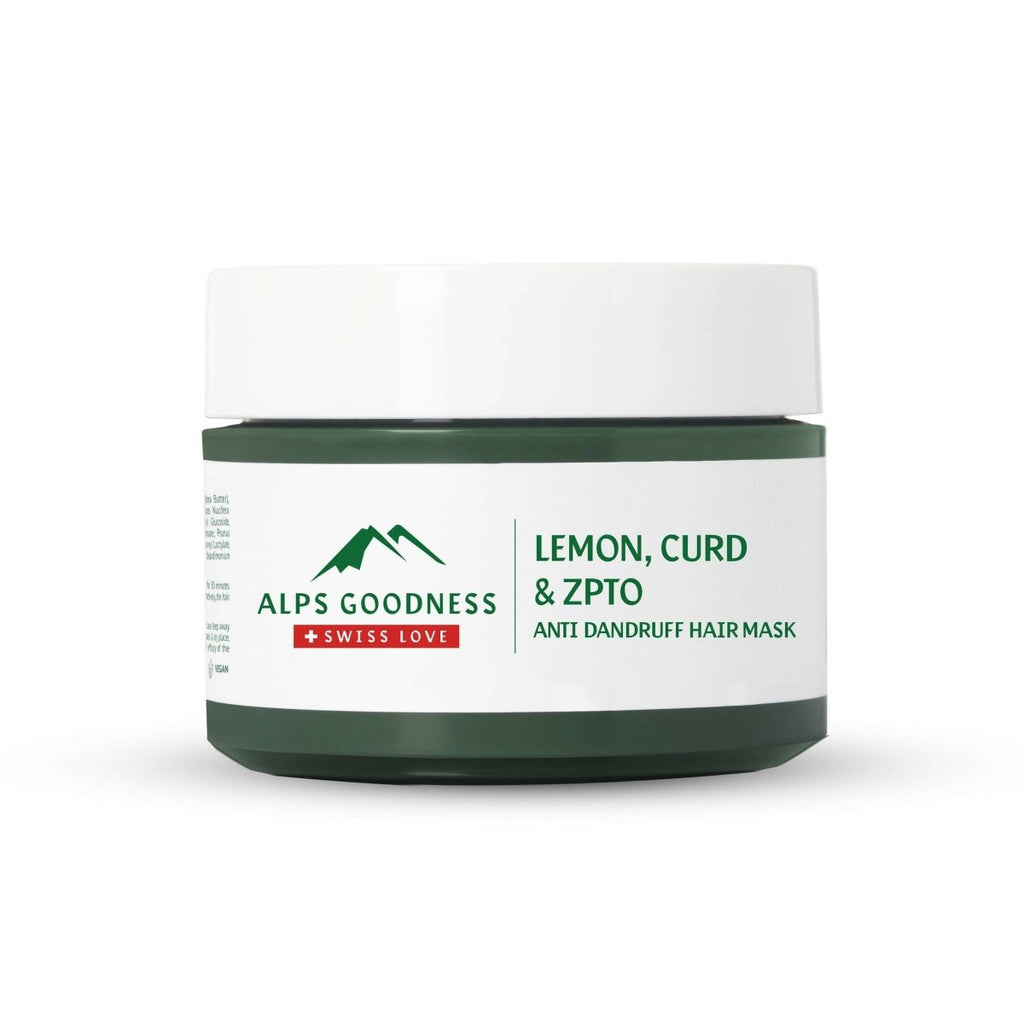 Alps Goodness Lemon, Curd & ZPTO Anti Dandruff Hair Mask | Grocsy