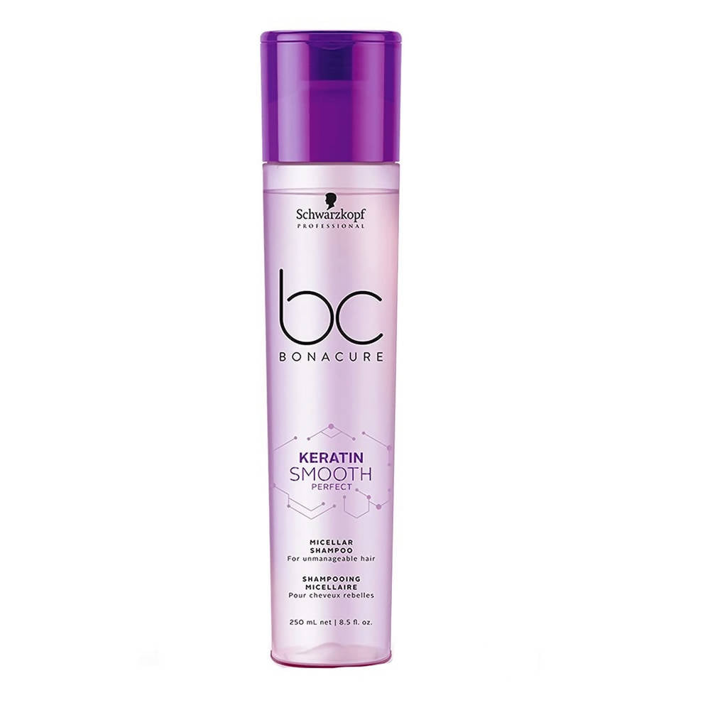 Schwarzkopf Professional BC Bonacure Keratin Smooth Perfect Micellar Shampoo | Grocsy