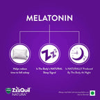 Vicks ZzzQuil Natura Melatonin Sleep Gummies | Grocsy