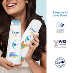 Dove Glycolic + Hydration Shampoo With 5% Hydra-Glycol For Upto 100 Hours Of Hydrated, Fluid Hair | Grocsy