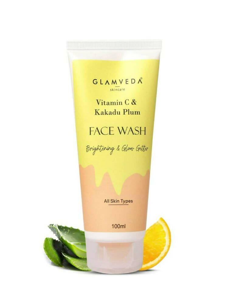 Glamveda Vitamin C & Kakadu Plum Face Wash | Grocsy