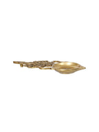 eCraftIndia Gold-Toned Carved Diya | Grocsy